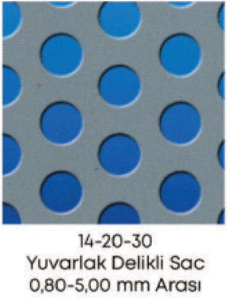 Yuvarlak Delikli Sac